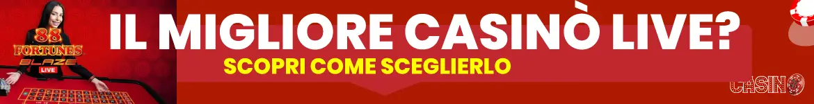 Come scegliere un casino live